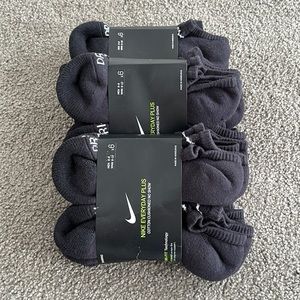 New Nike Everyday Plus Cotton No-Show Socks 6-Pack x 3